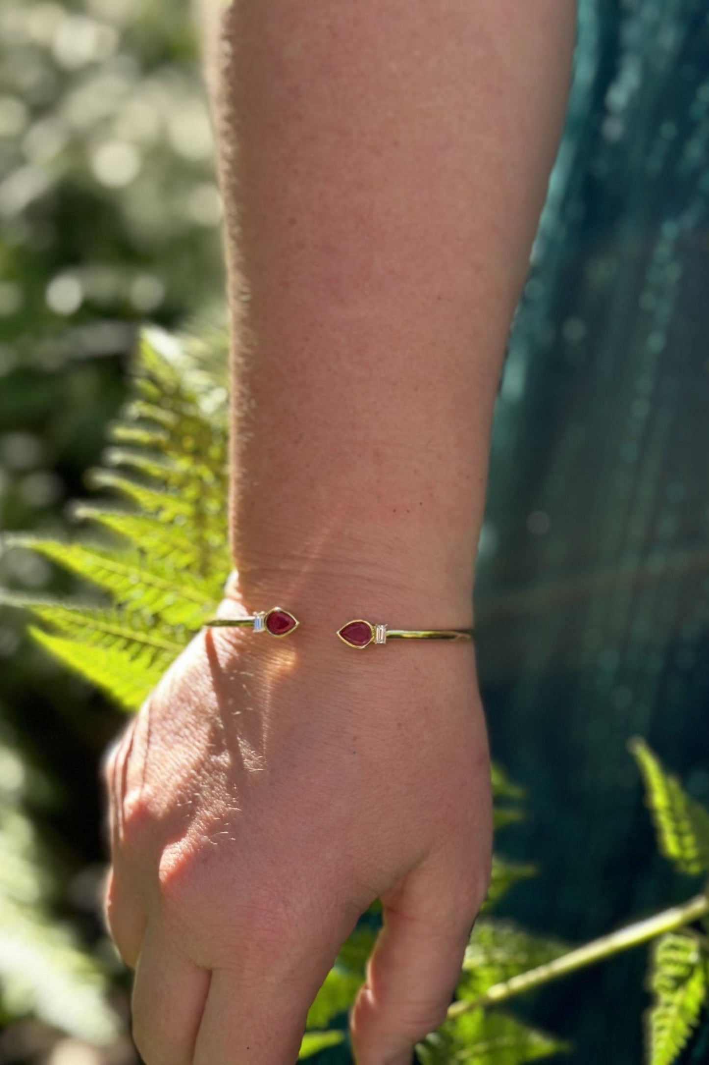 Ruby Crystalline Adornment